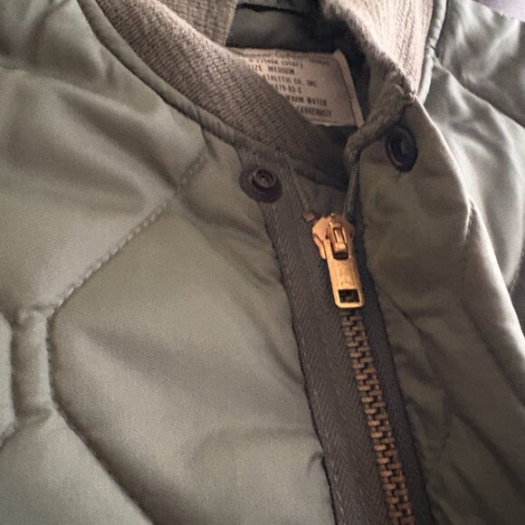 NOS Vintage USAF Underwear Quilted Air Force Jacket Size Medium - Picture 3 of 5